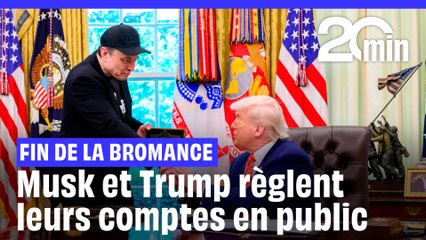 Musk et Trump se séparent… Et règlent leurs comptes en public