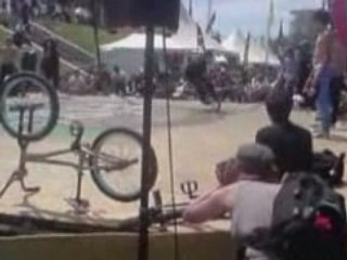 Fise 2008 finish double backflip