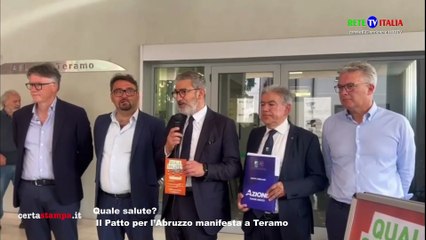 Patto per l’Abruzzo manifesta a Teramo