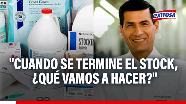 Denuncian falta de abastecimiento de productos médicos que se usan para emergencias: Cuando se termine el stock, ¿qué vamos a hacer?