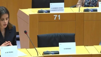 Ana Miguel Pedro, eurodiputada portuguesa, contra Pedro Sánchez