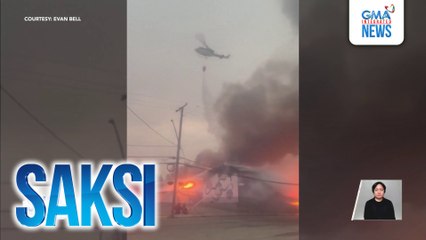 Gusali na may koleksyon ng mga katutubong sining sa Canada, nasunog dahil sa wildfire | Saksi