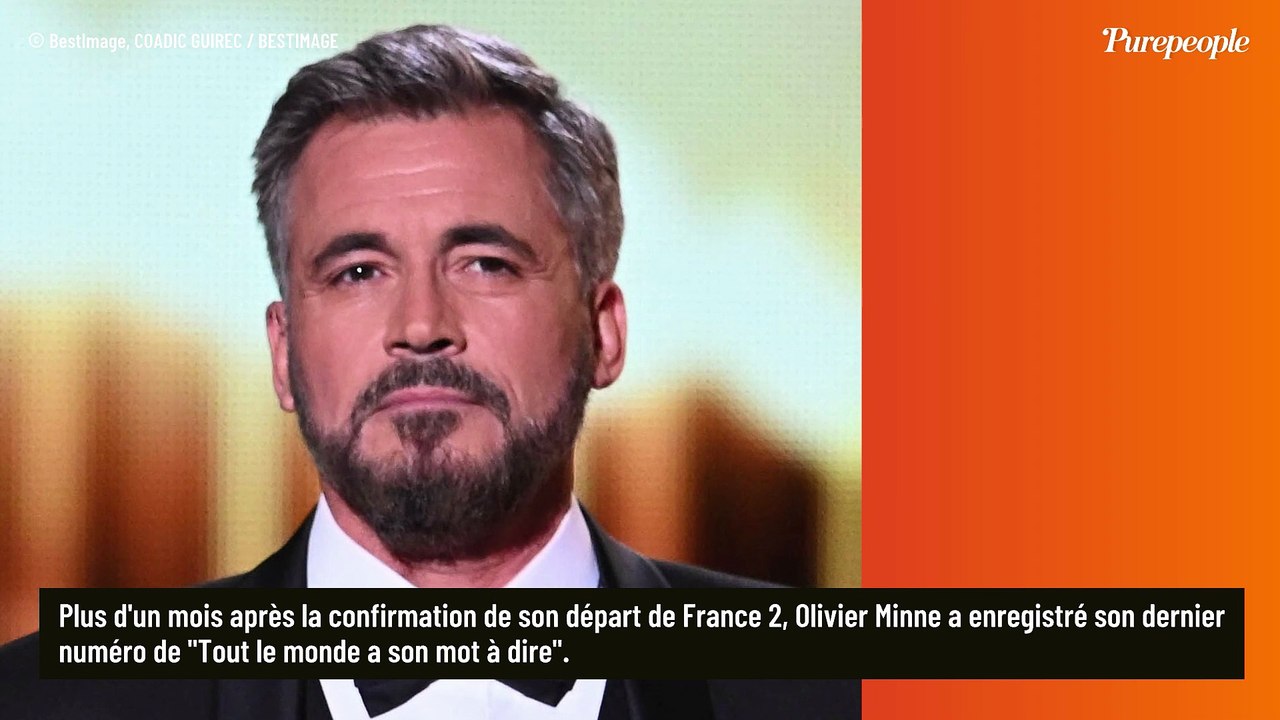 "Je t'aime, je t’aimerai toujours" : Avant d'aller chez la concurrence, Olivier Minne vide son sac pour sa dernière sur France 2