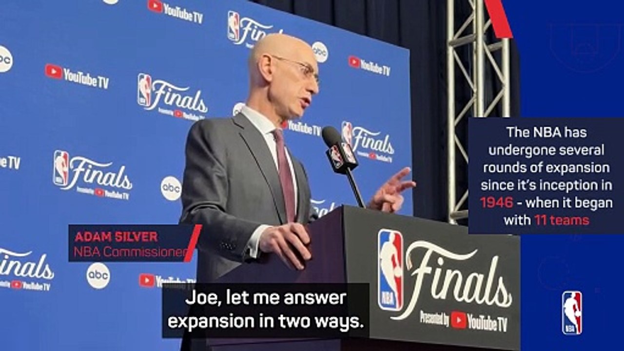Commissioner Silver says that expansion is very much in the mind of the NBA