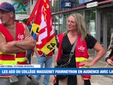 Les AED du collège Massenet Fourneyron auditionnés par la DSDEN / Entretien avec le PDG de Rivolier, repreneur de Verney-Carron / Le point sur une météo orageuse - Le JT - TL7, Télévision loire 7