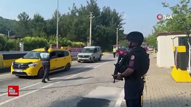 Marmaris ve Datça'ya 25 bin araç giriş yaptı