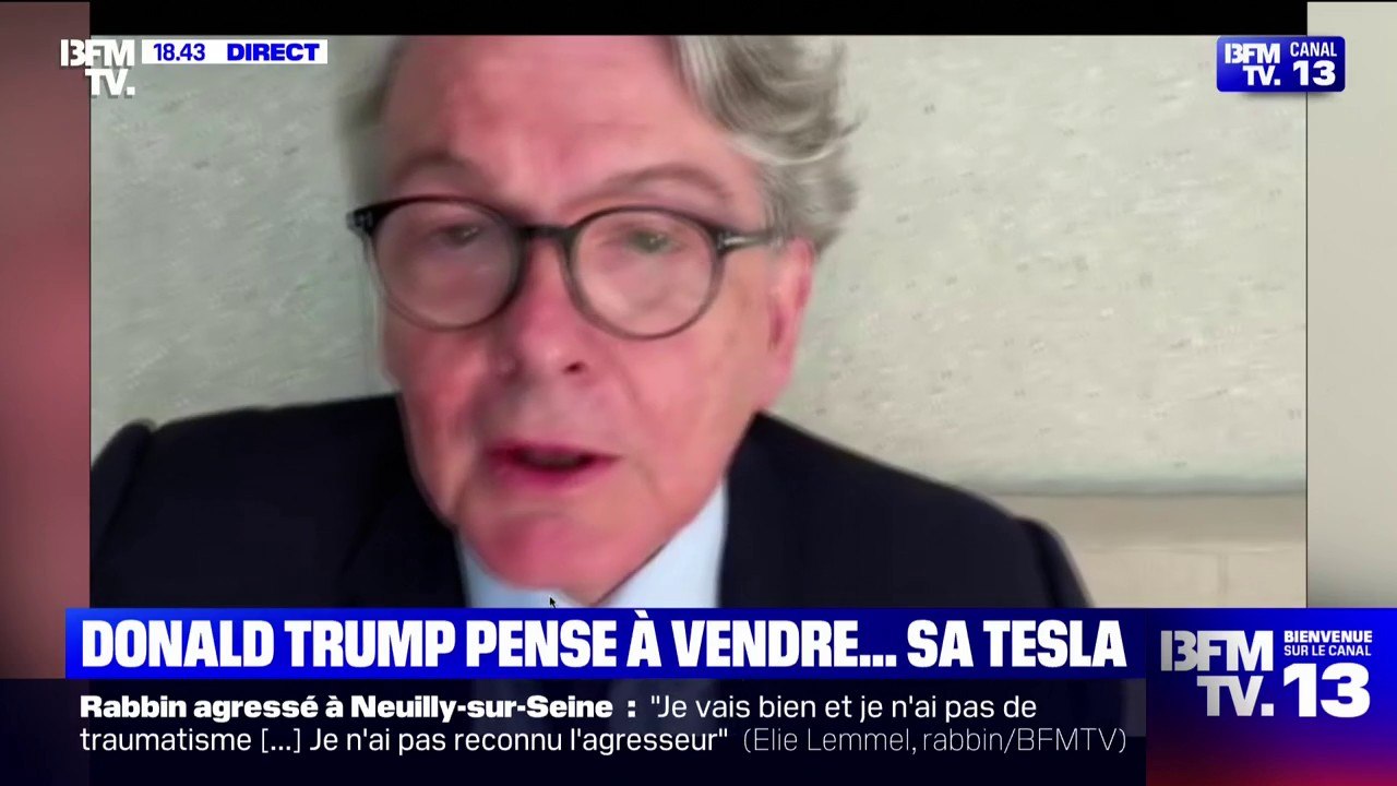 Divorce entre Donald Trump et Elon Musk: "On vit un moment tout à fait inédit aux États-Unis", affirme Thierry Breton, ancien commissaire européen au marché intérieur