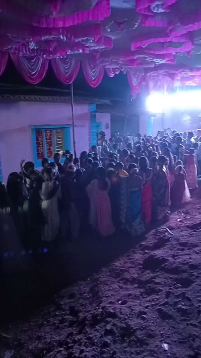 Indian village wedding day
