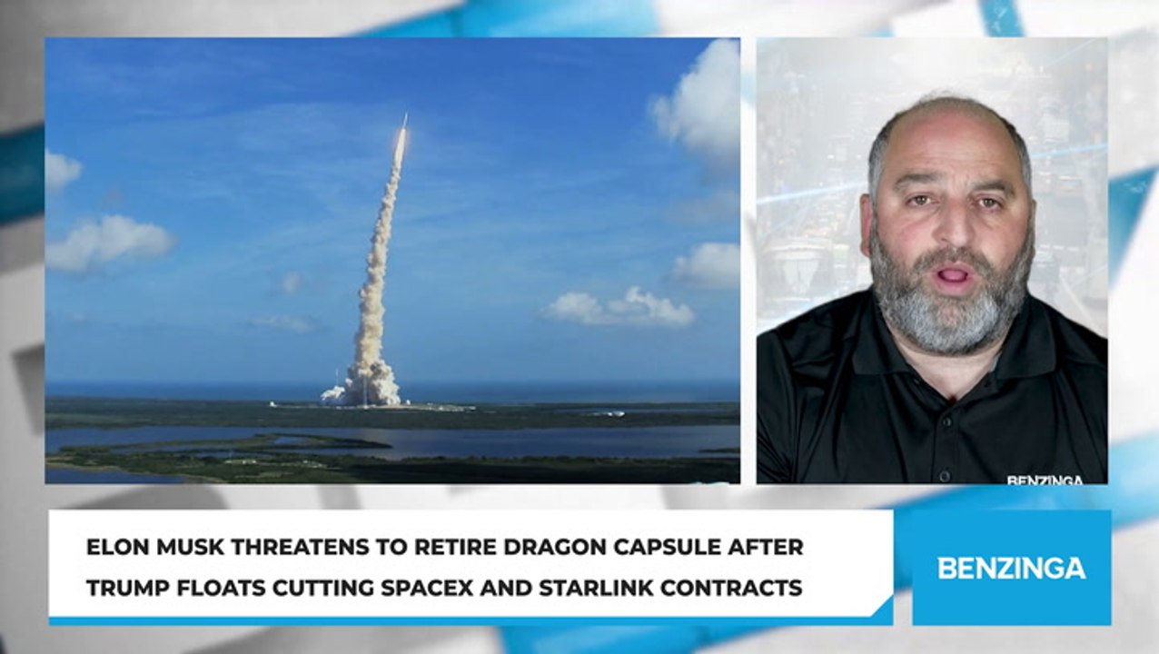 Elon Musk Threatens to Retire Dragon Capsule After Trump Floats Cutting SpaceX and Starlink Contracts