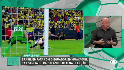 Ancelotti fez mudanças para Brasil x Equador que não tiveram efeito, mas defesa melhorou, diz Dracena