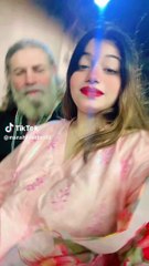 عجیب ایکٹنگ باپ بیٹی کی