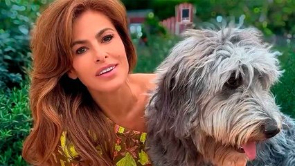 Eva Mendes esittelee uutta koiraansa Magicia ja paljastaa hauskan salaisuuden 🐶