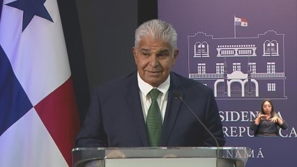 Conferencia del presidente Mulino del viernes 6 de junio de 2025