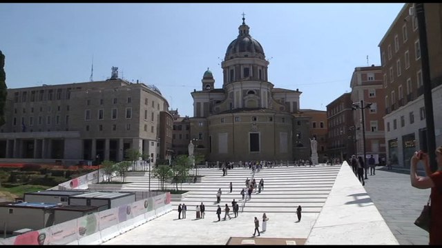 A Roma riapre la nuova Piazza Augusto Imperatore, cornice del Mausoleo