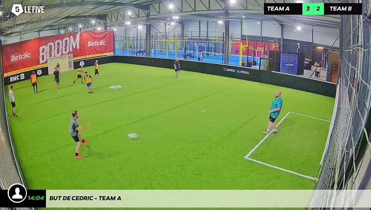 But de Cedric - Team A