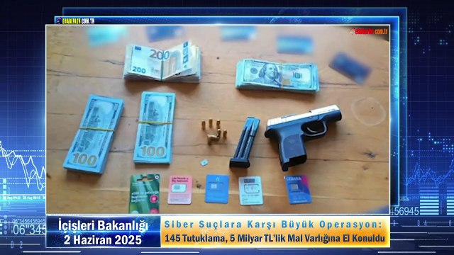 Siber Suçlara Karşı Büyük Operasyon: 145 Tutuklama, 5 Milyar TL’lik Mal Varlığına El Konuldu