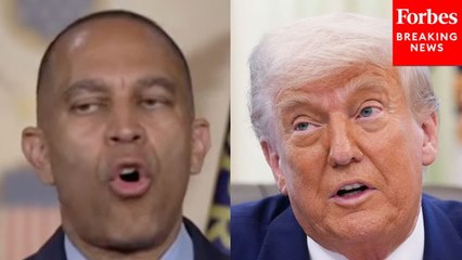 Hakeem Jeffries Claims Moderate GOP Will ‘Bend The Knee’ To ‘Puppet Master’ Trump On Reconciliation Bill