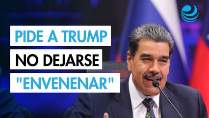 Maduro pide a Trump que no se deje "envenenar" sobre Venezuela tras las últimas limitaciones a los viajes