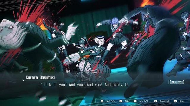 slasher route kurara's last stand ending 73 the Hundred Line -Last Defense Academy