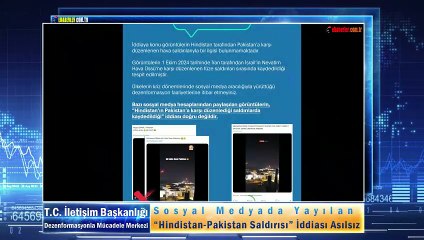 Sosyal Medyada Yayılan “Hindistan-Pakistan Saldırısı” İddiası Asılsız