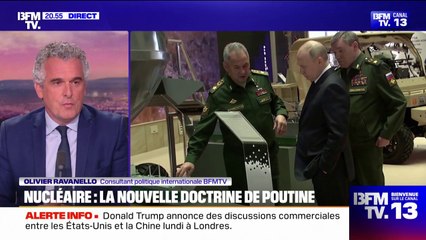 LE CHOIX D'OLIVIER - Nucléaire: la nouvelle doctrine de Vladimir Poutine