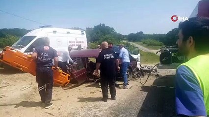 Zincirleme kaza sonrası yol savaş alanına döndü