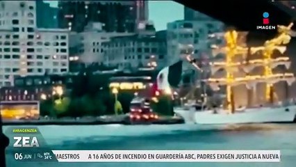 Trasladan el Buque Cuauhtémoc a astillero en Nueva York para evaluación y reparación