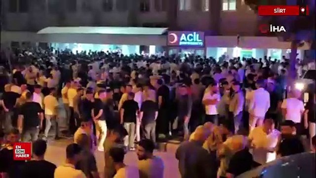 Siirt’te düğün salonuna silahlı saldırı