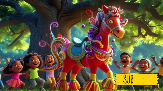 Lakdi ki kathi | लकड़ी की काठी | Popular Hindi Children Songs | Animated Songs by JingleToons