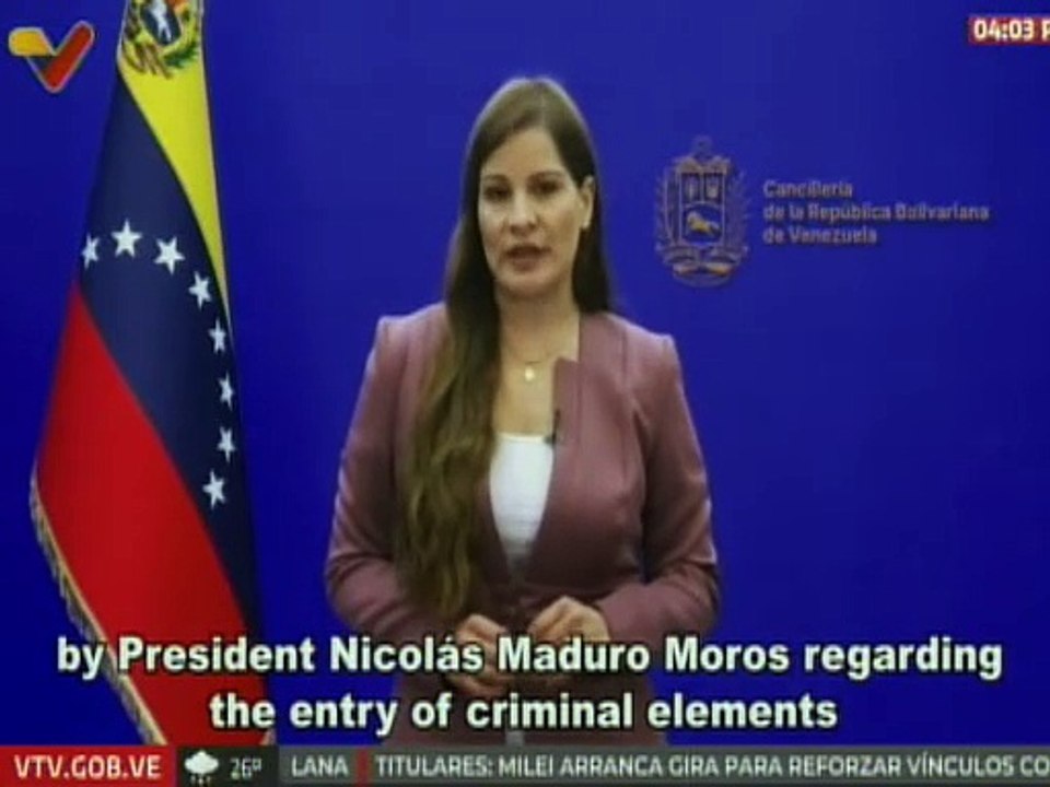 Venezuela expresa extrañeza ante la reacción de la Primera Min. de Trinidad y Tobago Persad-Bssessar