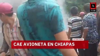 Cae avioneta fumigadora en Sierra de Chiapas; reportan tres personas fallecidas