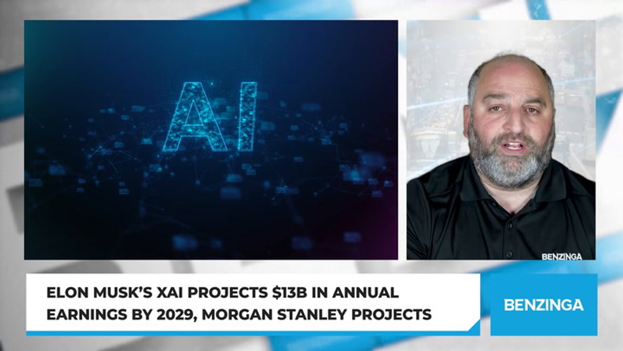 Elon Musk’s xAI Projects $13B In Annual Earnings By 2029, Morgan Stanley Projects