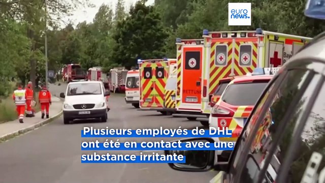 Poudre irritante dans un centre de colis DHL en Allemagne : plusieurs blessés légers