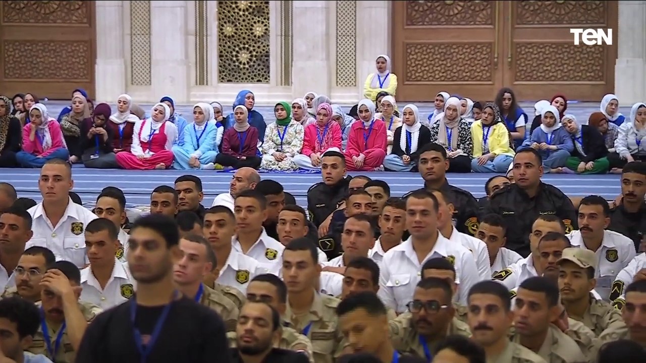 خطبة عيد الأضحى المبارك من مسجد  مصر الكبير بالعاصمة الإدارية بحضور الرئيس السيسي