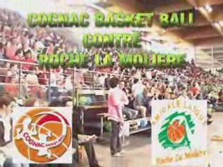 COGNAC BASKET BALL ROCHE LA MOLIERE MATCH 2