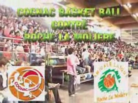 COGNAC BASKET BALL ROCHE LA MOLIERE MATCH 2