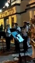 La Banda de Parada de la Armada en la 17° edición de Museos en la noche   Montevideo (09/12/2022)