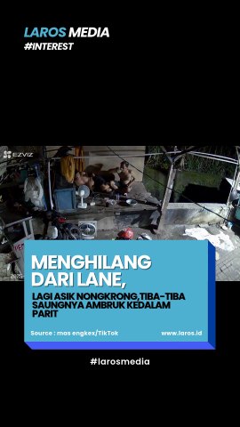 Lagi Asik Nongkrok, Tiba-tiba Menghilang Dari Lane