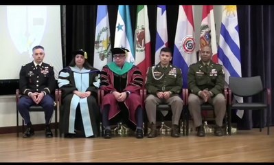 Comandante del Ejército realiza visita al Instituto de Cooperación para la Seguridad del Hemisferio Occidental