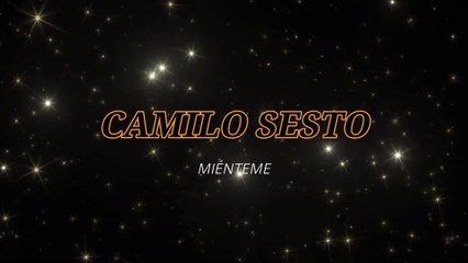 Camilo Sesto - Miénteme (KARAOKE)
