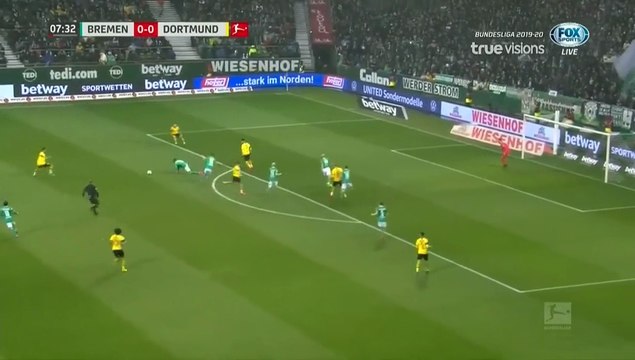 Werder Bremen 0-2 Borussia Dortmund - Goals and Highlights (22/2/2020) | FOX Sports HD (TrueVisions)