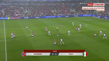 Le replay de Norvège - Italie - Football - Qualifications Coupe du monde 2026