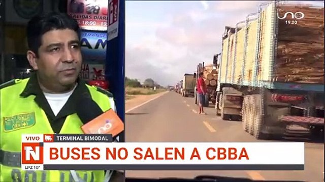 NO HAY SALIDAS A CBBA