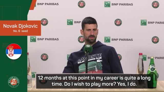 Was Sinner loss Djokovic's last match at Roland Garros?