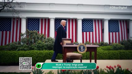 Musk x Trump briga pode respingar na exploração espacial