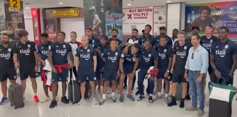 Selección de Panamá llega a Belice para el crucial partido de eliminatorias 🌎