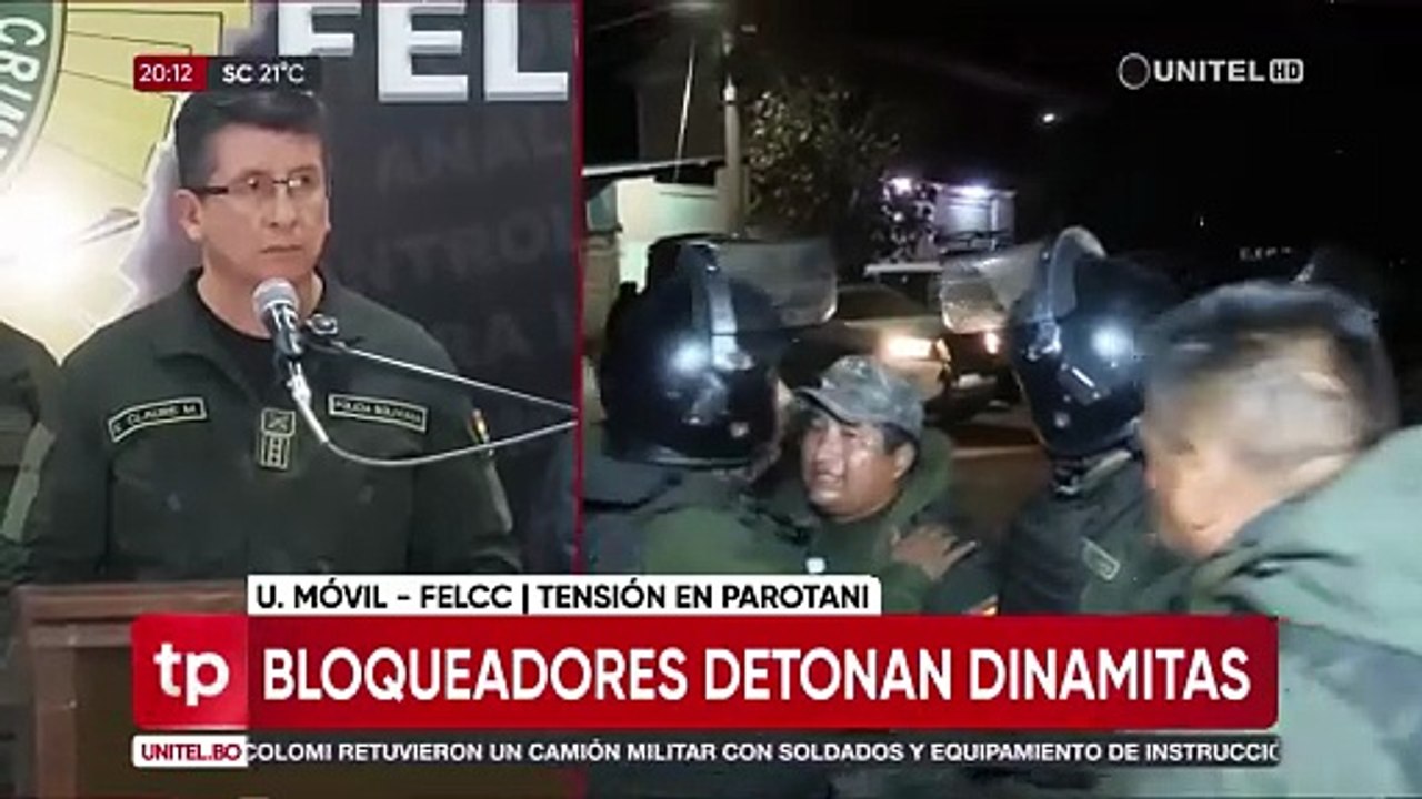 ​Policía se repliega del trópico por las amenazas de evistas