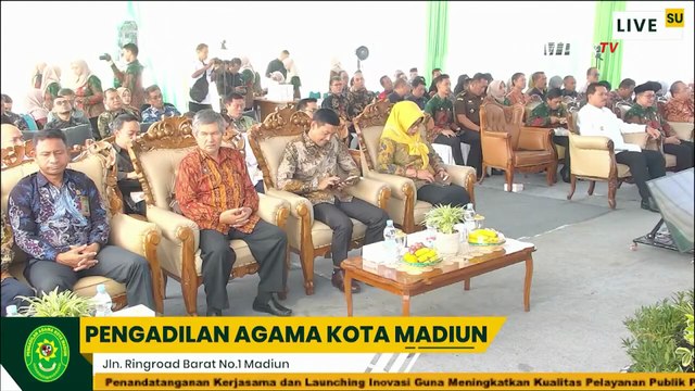 Peluncuran Inovasi Unggulan Pengadilan Agama Madiun dan Kerja Sama dengan Pemkot-BUMN - MA NEWS
