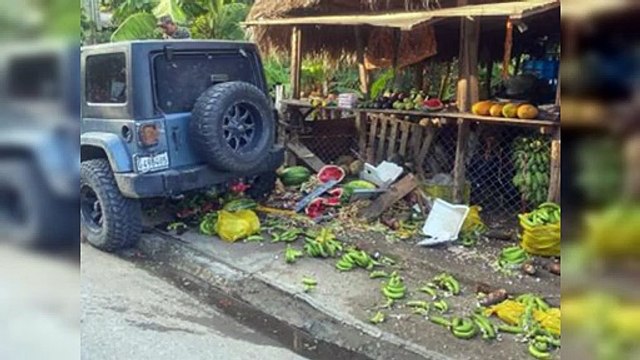 Conductor se accidenta al huir del Ejército con 15 haitianos