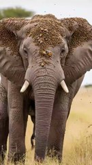 النحل ياكل فيل